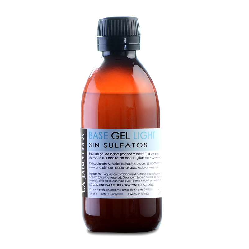 Base Gel Light natural sin sulfatos