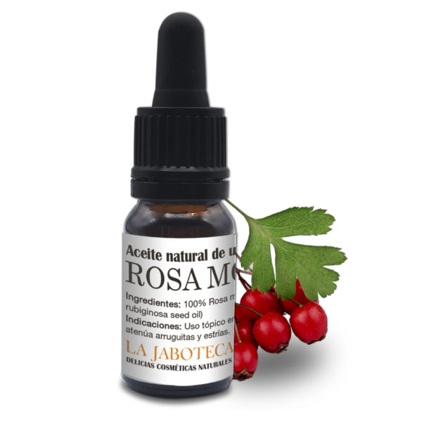 Aceite natural de rosa mosqueta arruguitas, manchas, estrías