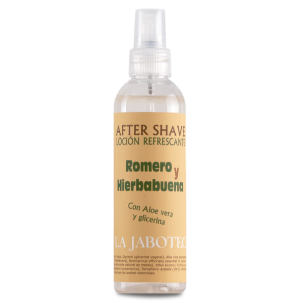 After shave de romero y hierbabuena
