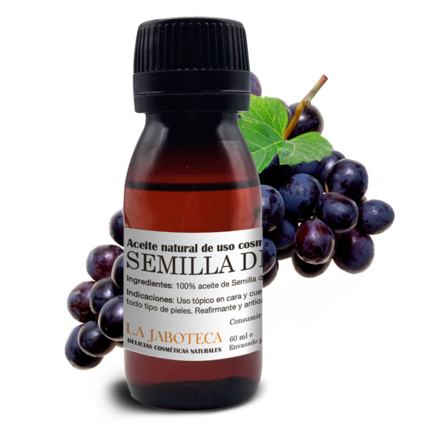 Aceite de semilla de uva para el cabello