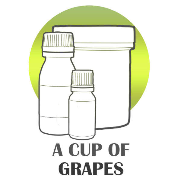 a Cup of Grapes Crema Corporal